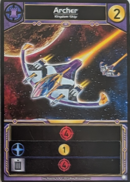 Image of a card called "Archer."